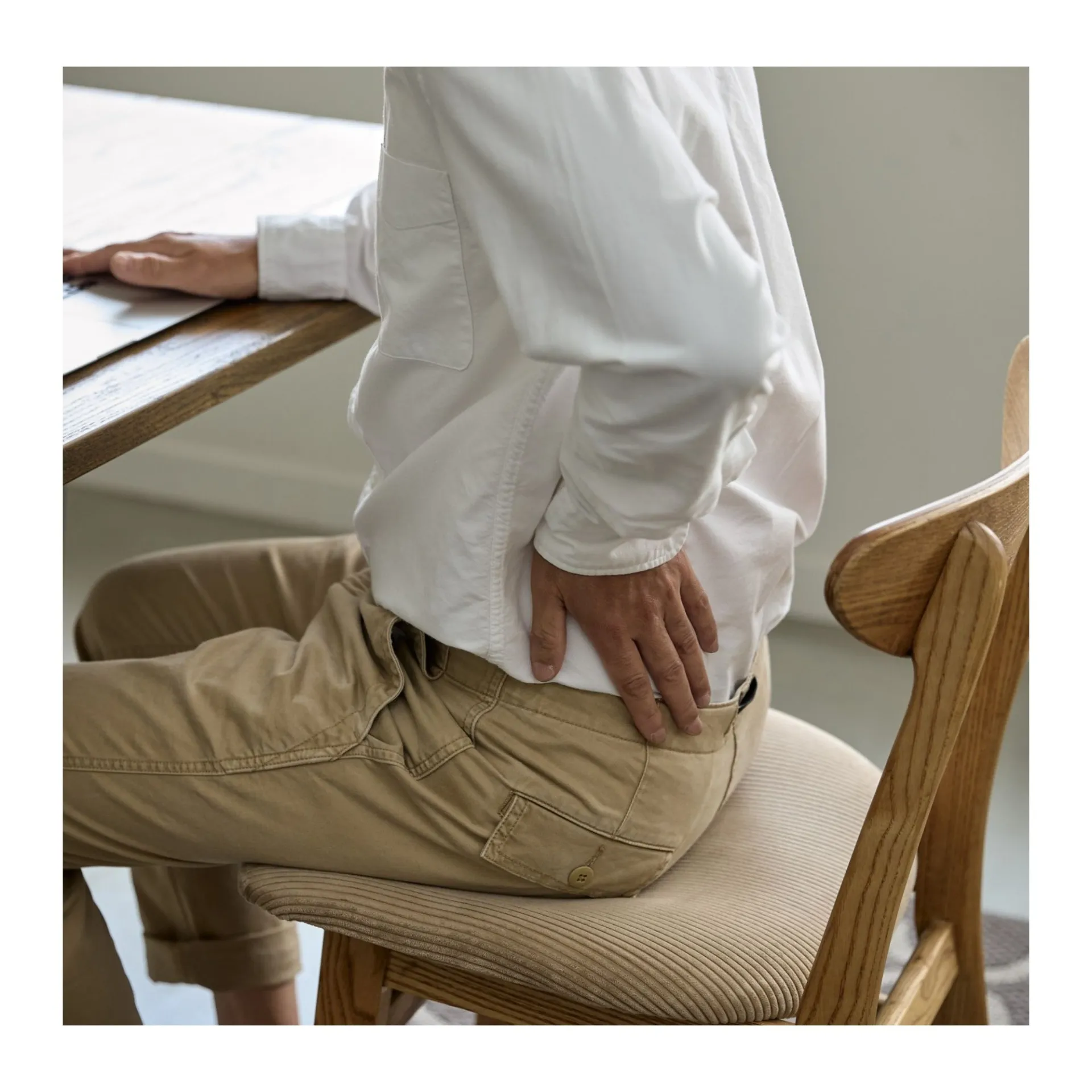 良い姿勢で座るのって難しい！？